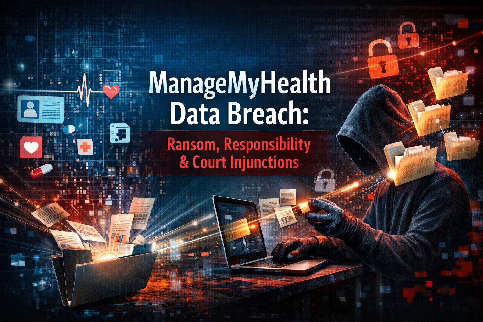ManageMyHealth Data Breach: Ransom, Responsibility, and the Court’s Cyber Injunction