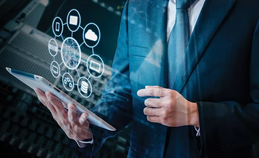 Managing corporate network security with a robust cybersecurity framework.