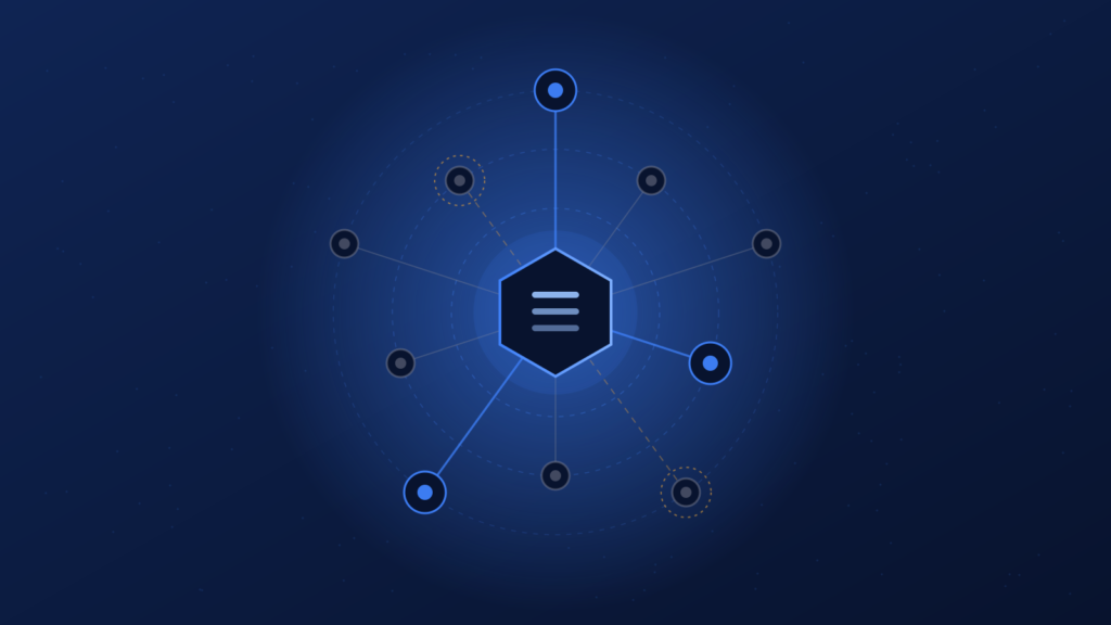 CPS 230 compliance illustration of a material service provider network